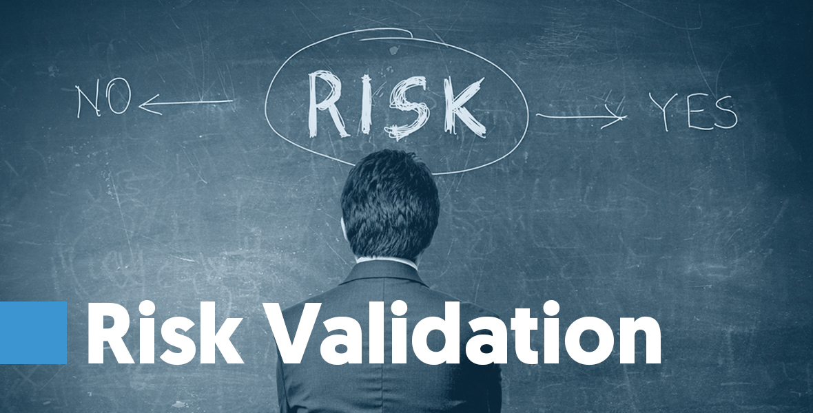Risk Validation Some companies like Email List Verify offer a blacklisting risk validation. This risk validator scans your lists and notifies you of all the issues you currently have that might get you blacklisted.
